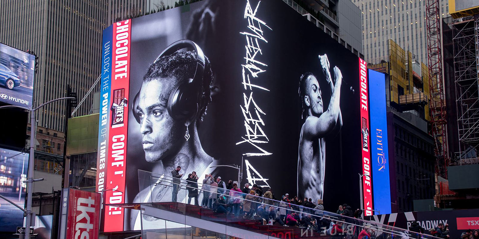 Advertising for Generation A | Z | Y - XXXTentacion - Music Campaign, New York City 